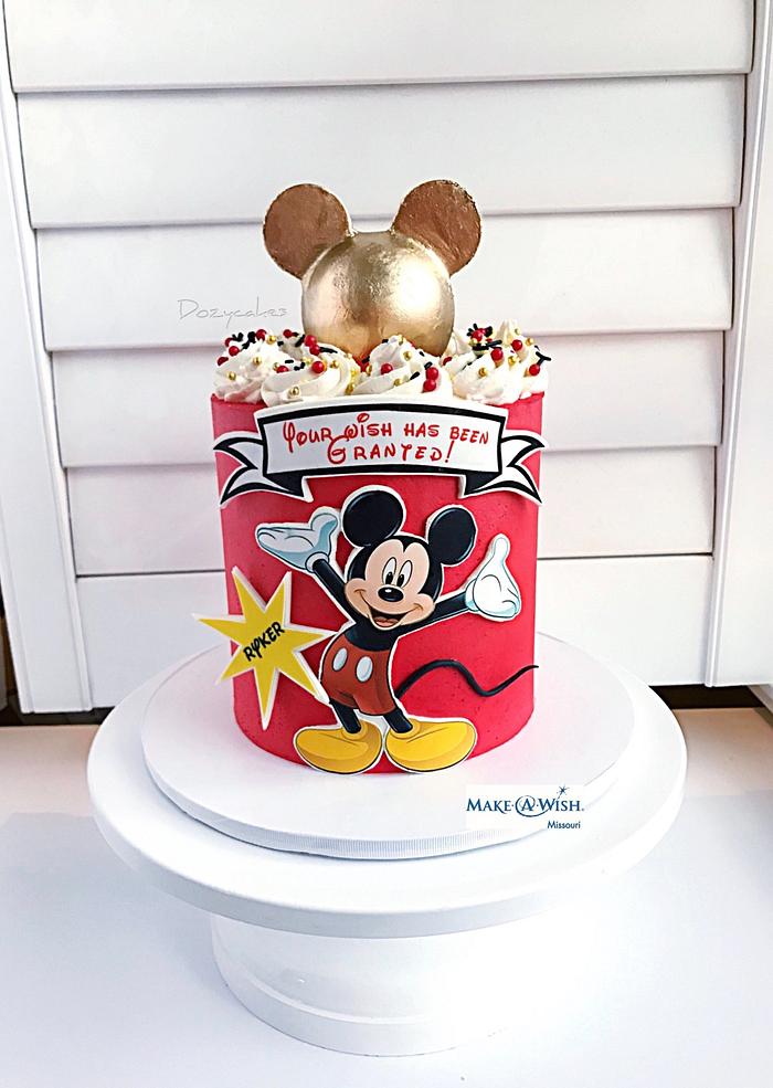 Mickey Mouse Cake for MAW
