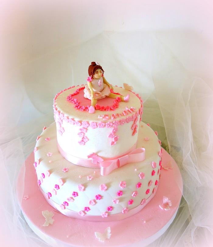 Sarah's Ballerina cake