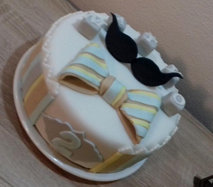 Birthday boy cake