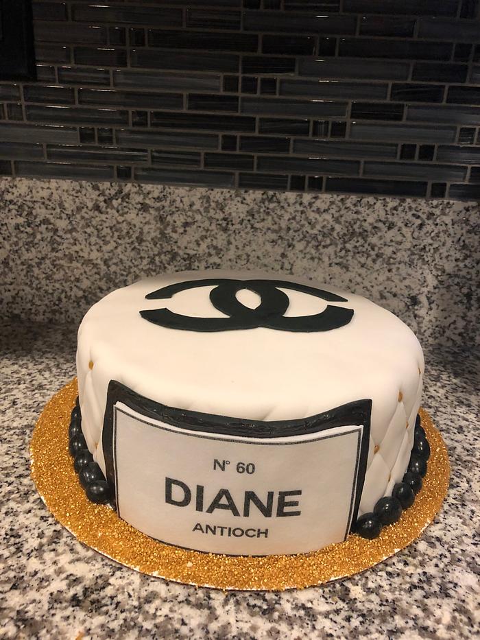 Chanel Cake and cupcakes
