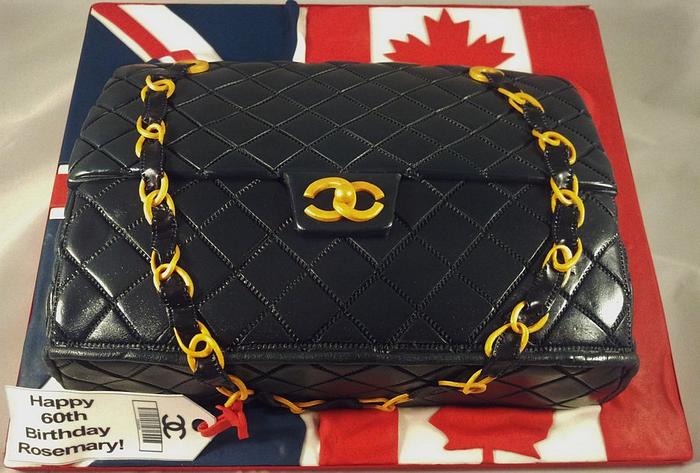 Dual nationality Chanel style handbag