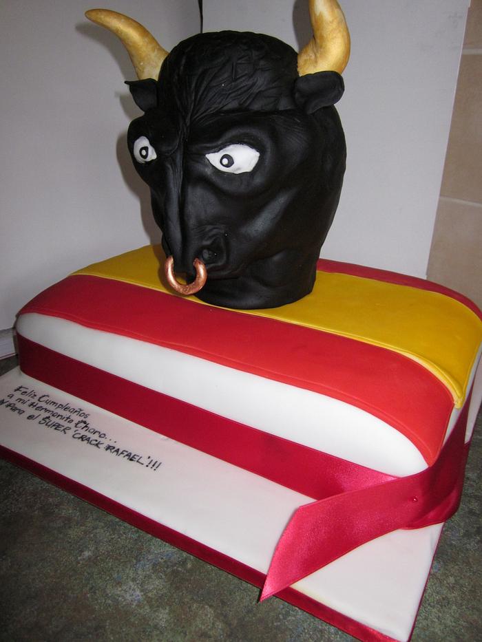 Spanish Bull Head Cake