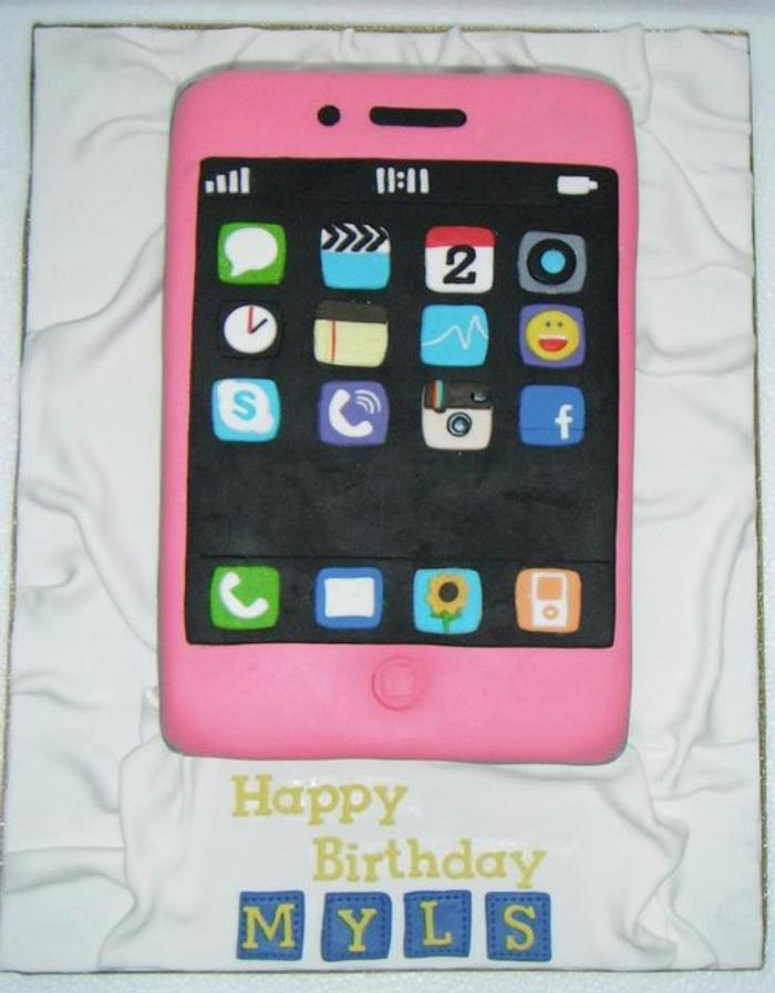 iPhone Cake for Myls