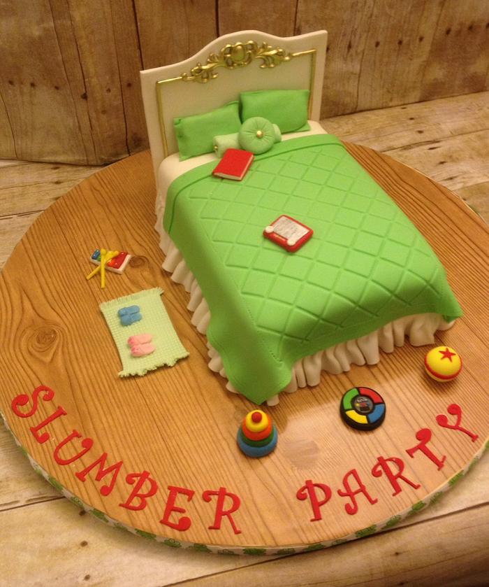 Slumber party cake