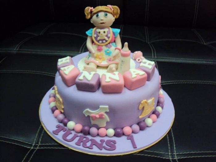 Baby Alive Doll Cake
