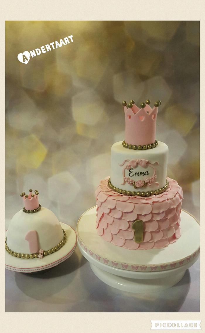 Pink princes cake