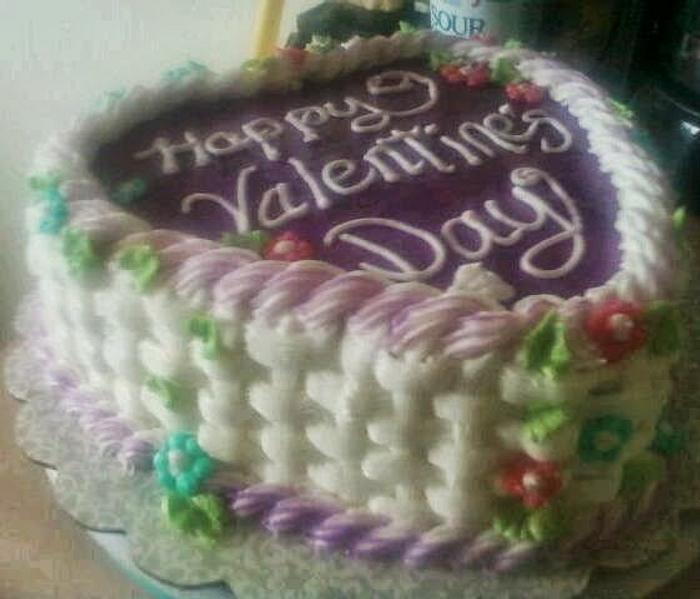 Valentine's cake