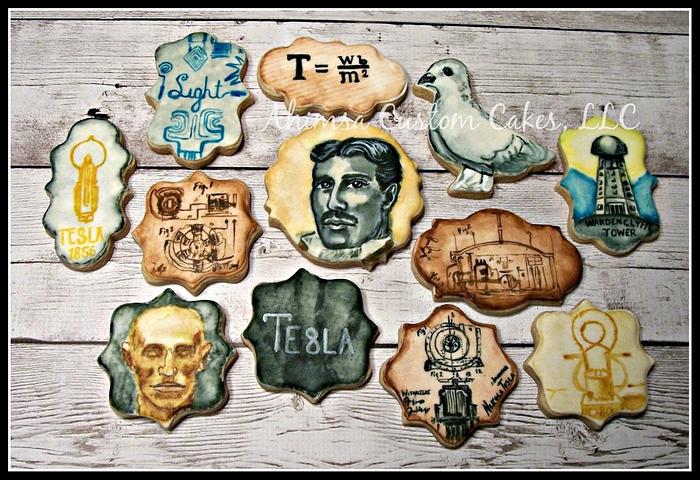 Nikola Tesla (inventor/engineer) cookies