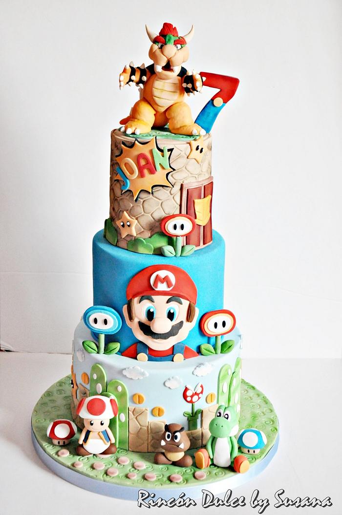 Super Mario Cake / Tarta Super Mario