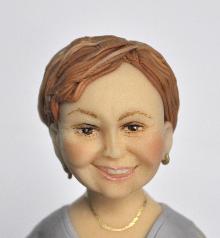 woman from sugarpaste 