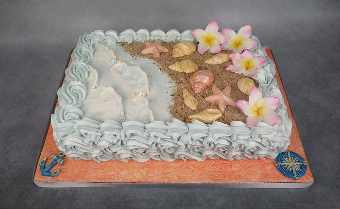 Cascading Frangipani Flowers – Heidelberg Cakes