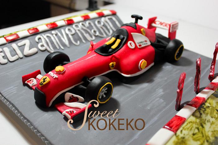F1 Aniversary Cake