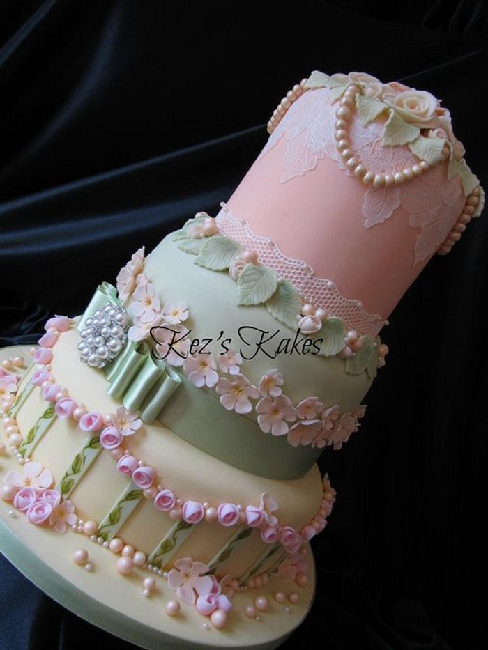 A Cake for an 'English Garden Party'