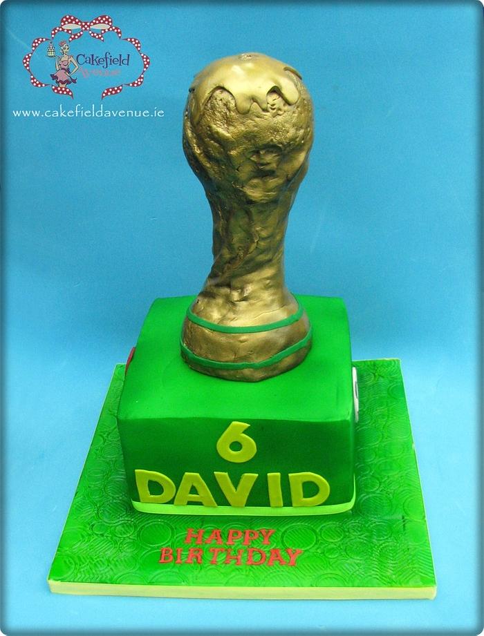 WORLD CUP TROPHY CAKE