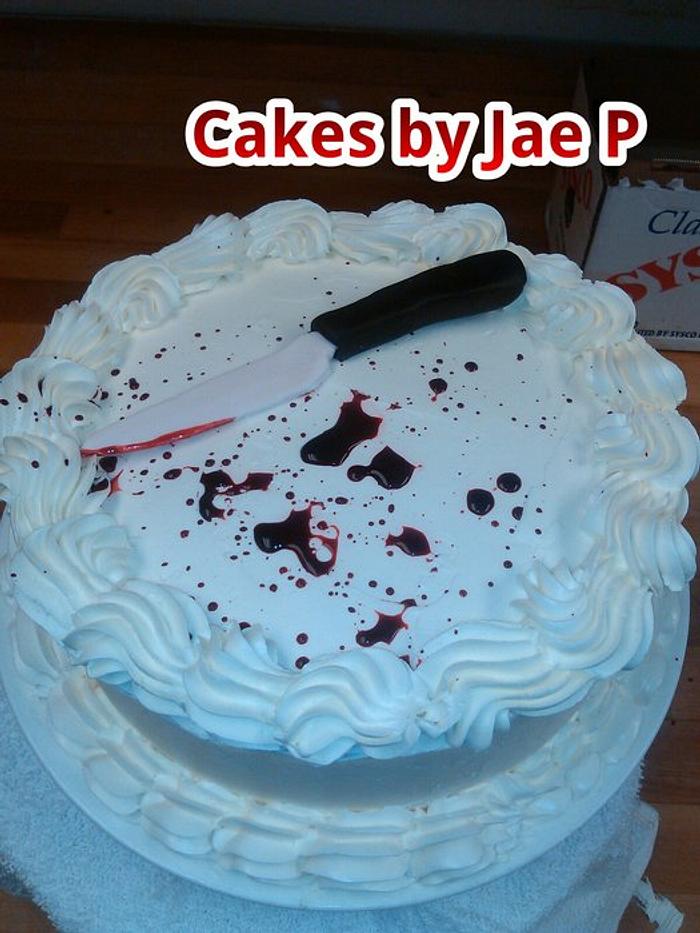 Anti-birthday cake