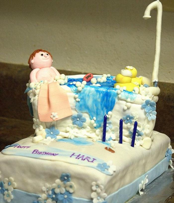 Bath Tub Cake