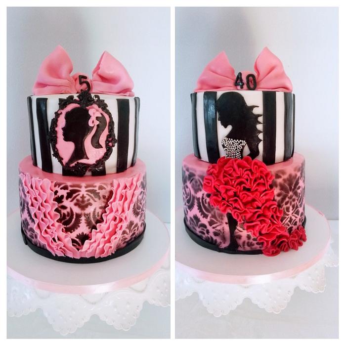 💕🤎BARBIE🤎💕 #blackbarbie #customcake #Miami #fyp | TikTok
