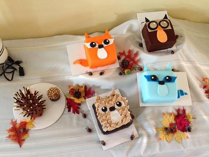 Woodland Animals for Baby Shower