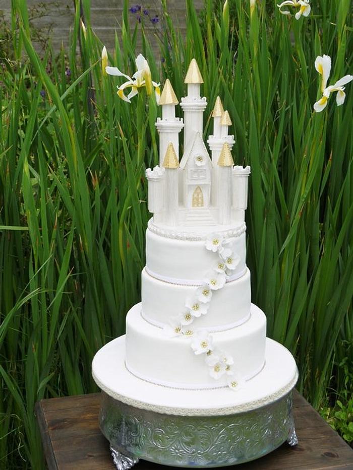 Charlotte wedding cake