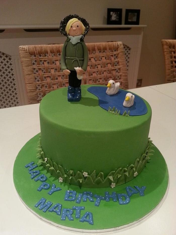 The Great Outdoors Birthday Cake