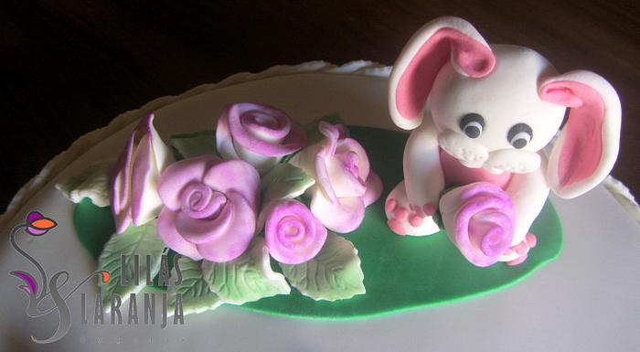 A bunny cake not for easter