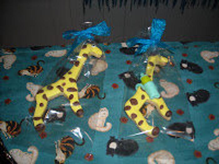 Baby Giraffe Cookies 