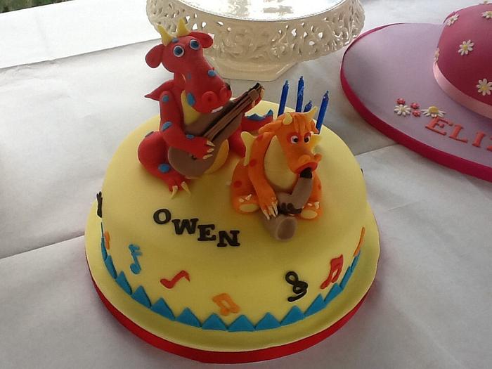Dragons cake from Maisie Parrish