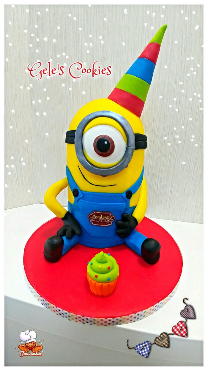 Party minion cake 3d