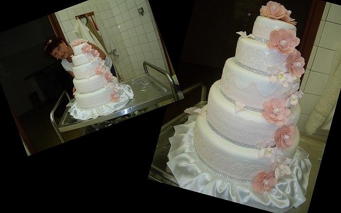 Wedding cake for son