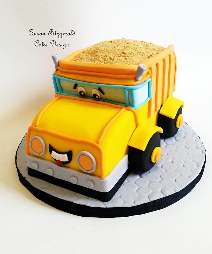 Pumpkin truck birthday cake. Cake design by the birthday b… | Flickr
