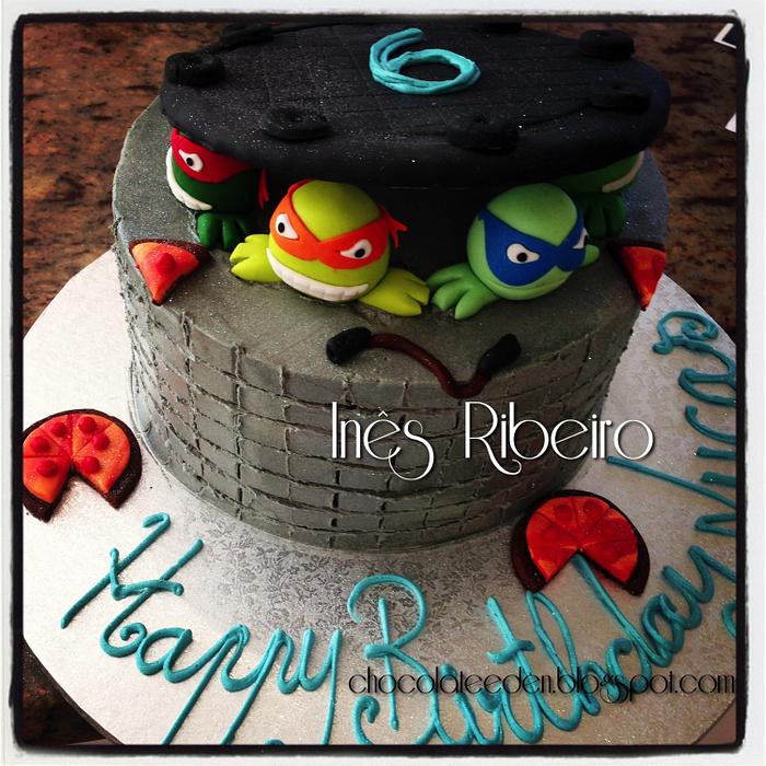 Ninja Turtle Cake 