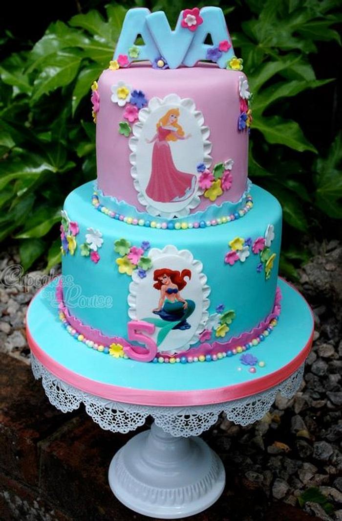 Disney Princess' cake