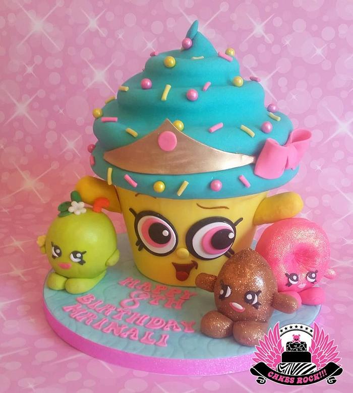 Cupcake Queen Shopkins Cake