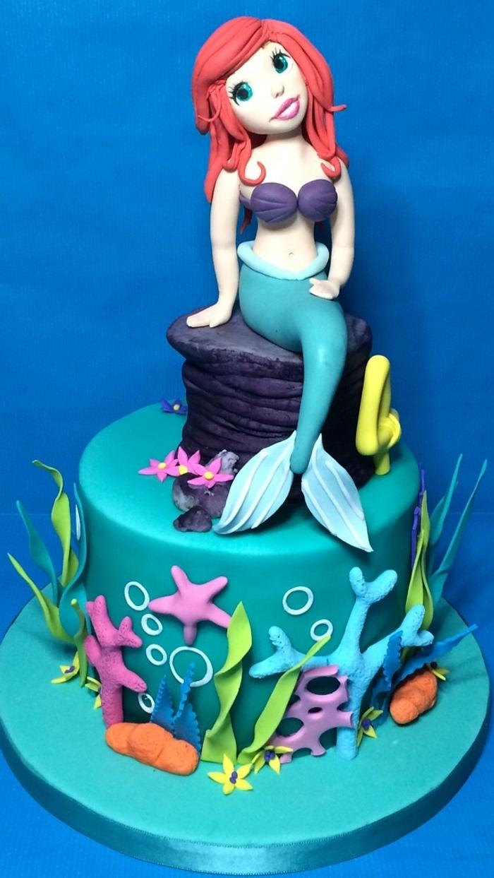 The Little Mermaid cake