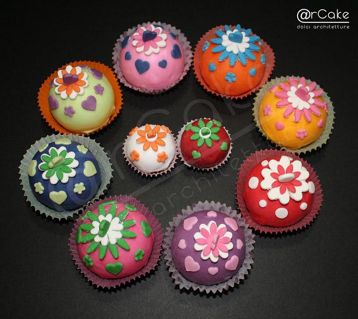 multicolors cupcakes