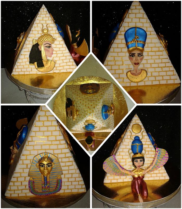 Pyramid ( 3D cake)