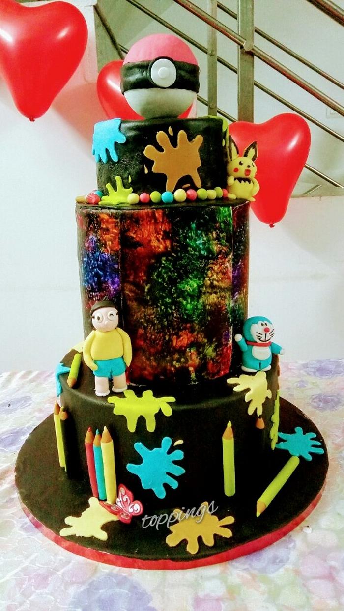 Art cake 