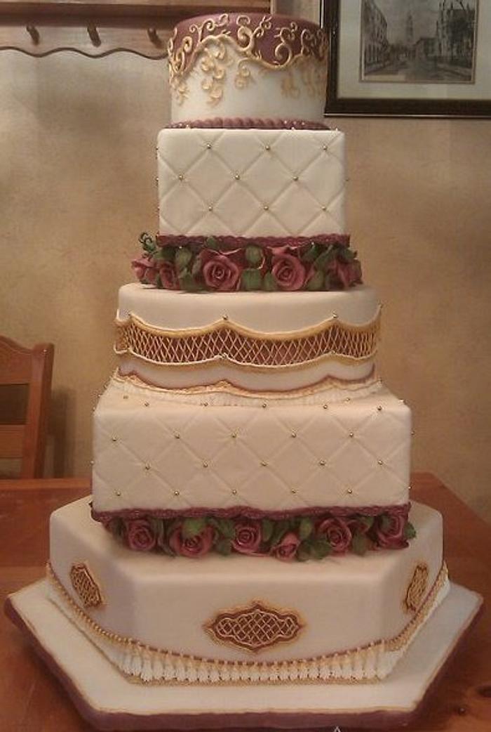 State fair wedding cake