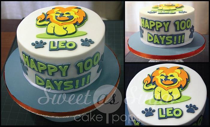 Leo's 100 Day Cake