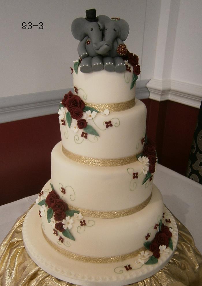 Elephant Wedding Cake