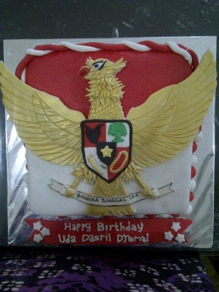 The Patrioric Cake of Indonesia