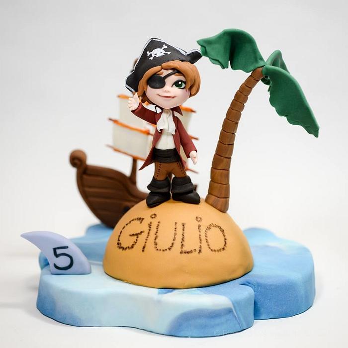 Giulio the little pirate