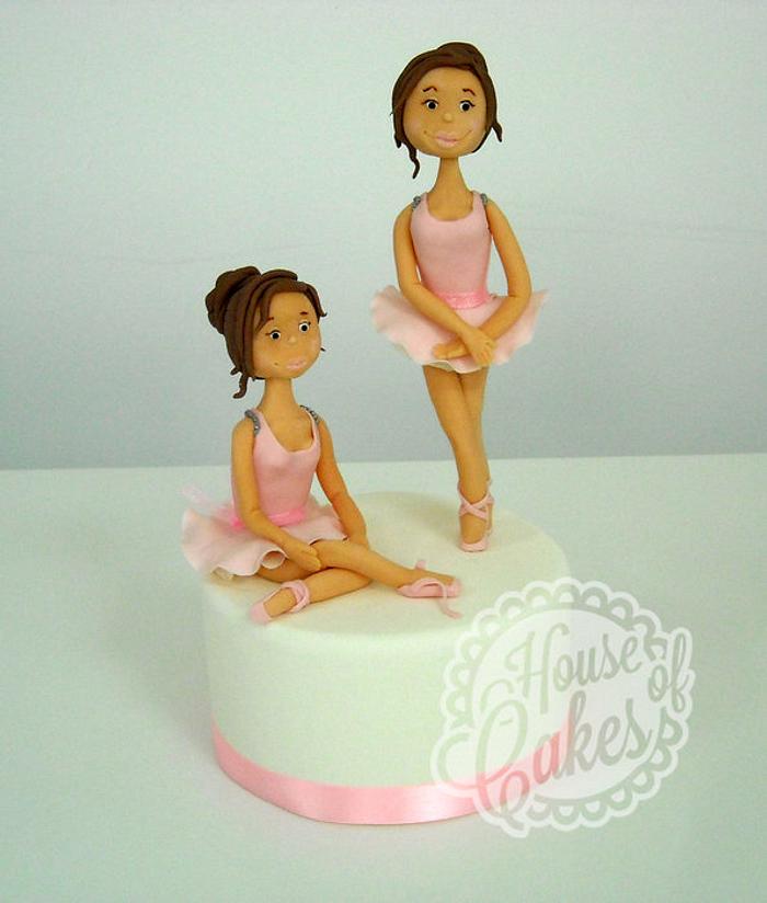 Bailarinas Cake