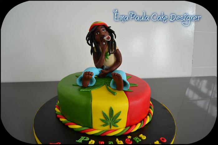 " Bob Marley " Cake