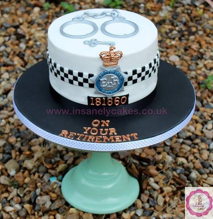 Metropolitan Police Retirement Celebration Cake