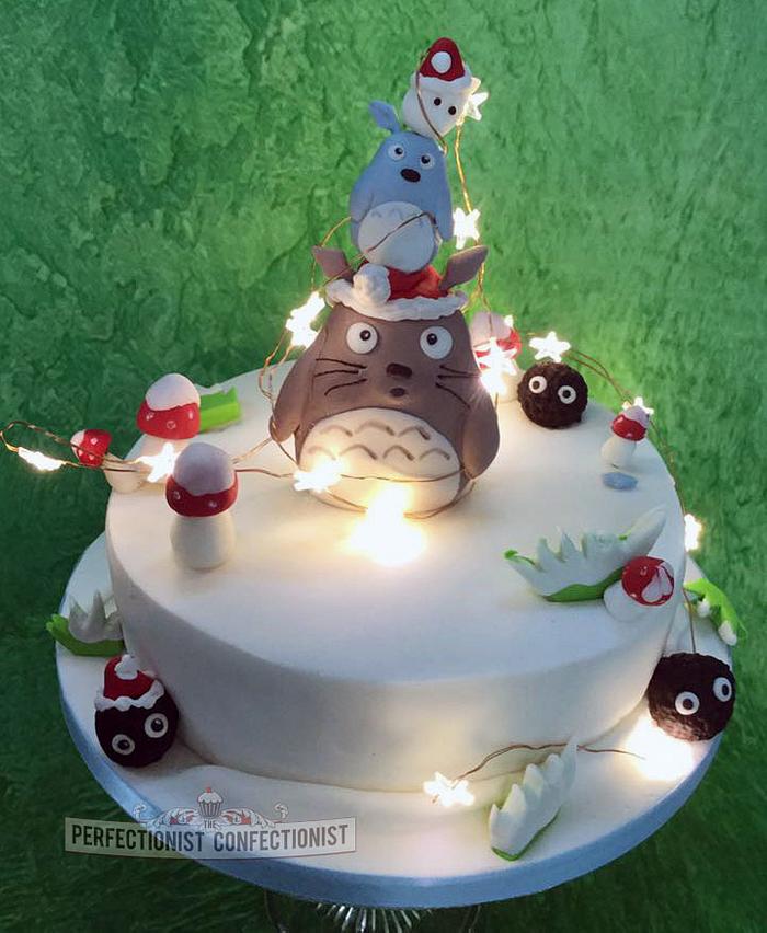 Geraghty Christmas - Totoro Christmas Cake