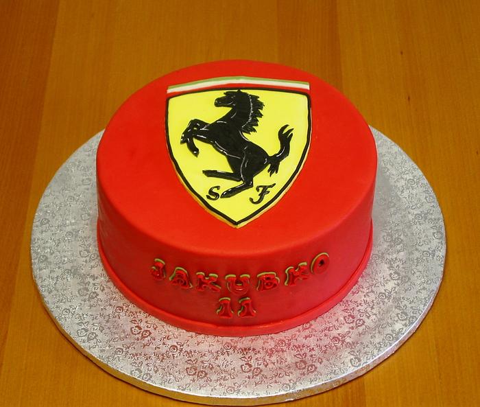 Ferrari Birthday Cake