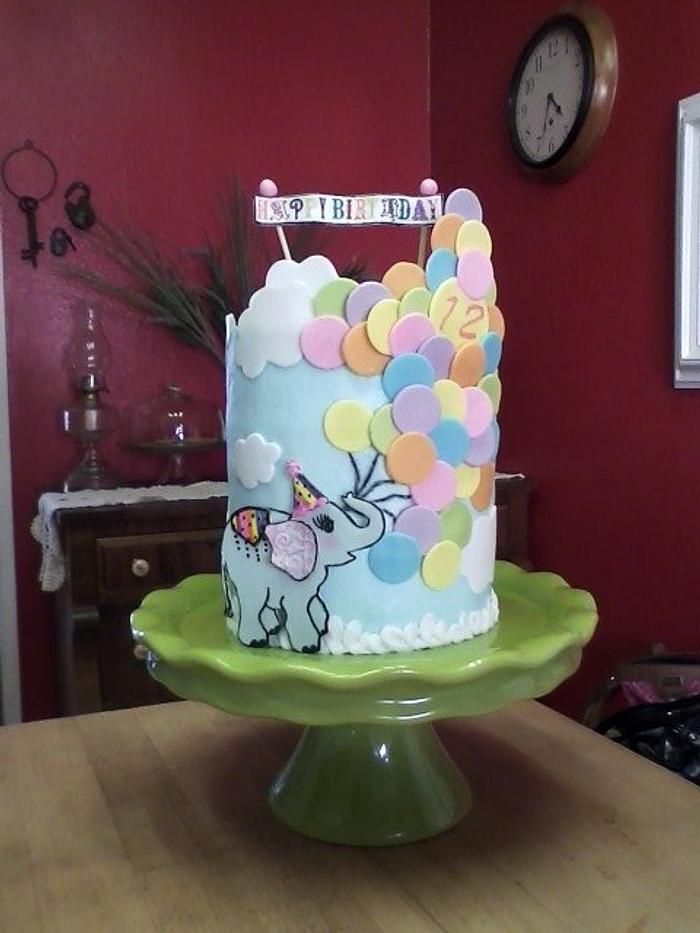 Lexie's Elephant Birthday