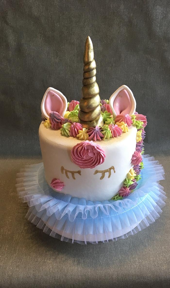 Unicorn Baby Cake