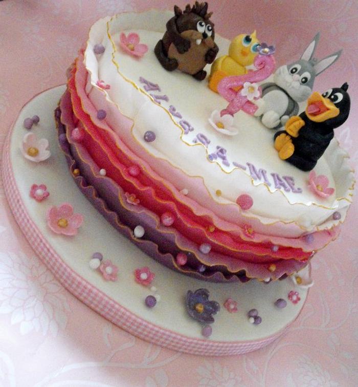 Looney Tunes birthday cake